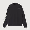 COMFORT STRETCH L/S MOCK TEE BLACK