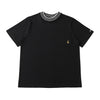 HIGH NECK POCKET T-SHIRT BLACK