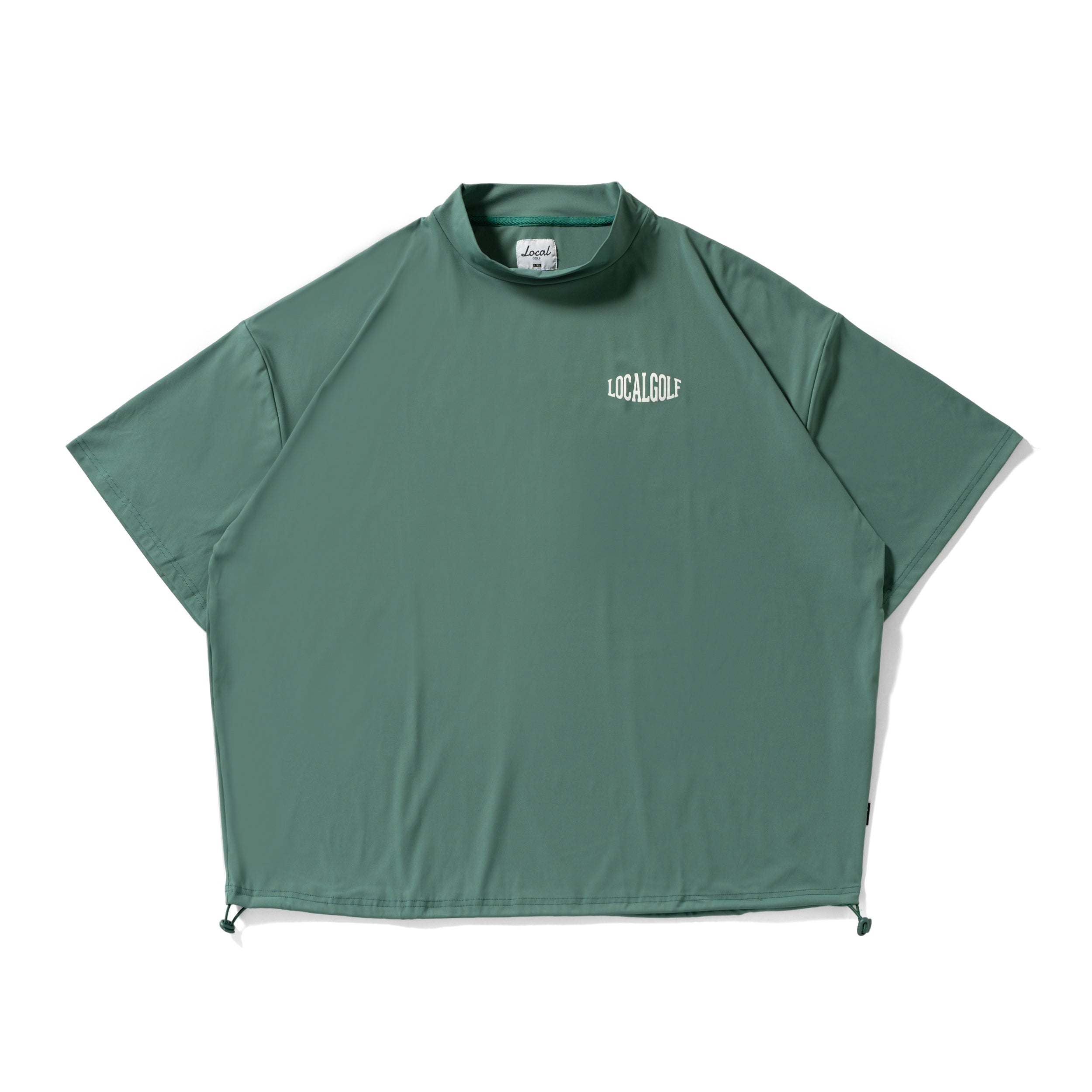 Worldwide S/S MOCK NECK GREEN