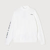 COMFORT STRETCH L/S MOCK TEE WHITE