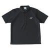FIVE BUTTONS S/S POLO BLACK