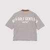 SHELTECH®︎×Cph/Golf™ #GENTLEMAN BORDER MOCKNECK TEE BROWN BORDER 3/13 枚目の画像