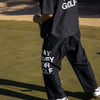 #Cph/Golf™ AMATEUR ADJUSTABLE WIDE PANTS BLACK