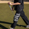 #Cph/Golf™ AMATEUR ADJUSTABLE WIDE PANTS BLACK