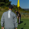 #THUNDER STRIPES W-P JACKET GRAY