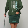 RUFFLOG RELAX SWEAT SKIRT GREEN