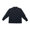 TNRCN MOCK NECK LONG SLEEVE BLACK