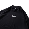 OG Logo L/S MOCK NECK BLACK