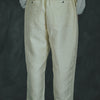 Jacquard Ankle-cut PANTS White