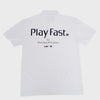 Play Fast POLO WHITE 1/5 枚目の画像