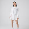 Basic Short L/S POLO WHITE