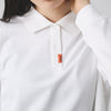 Basic Short L/S POLO WHITE