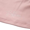 RUFFLOG CURSIVE LOGO SKIRT PINK