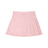 RUFFLOG CURSIVE LOGO SKIRT PINK