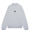 Heavy Weight Fill-in Logo Half Zip Sweat GRAY