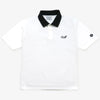 SWITCH COLLAR S/S POLO SHIRT - WHITE