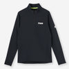 HALF ZIP LS BLACK