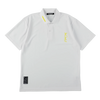 VERTICAL NEON LOGO POLO SHIRTS WHITE