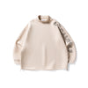 Cardboard Knit MOCK NECK BEIGE