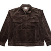 CORDUROY JACKET BROWN