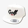 Electric Golf Cap White