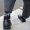 Golf Logo Socks Black 3/3 枚目の画像