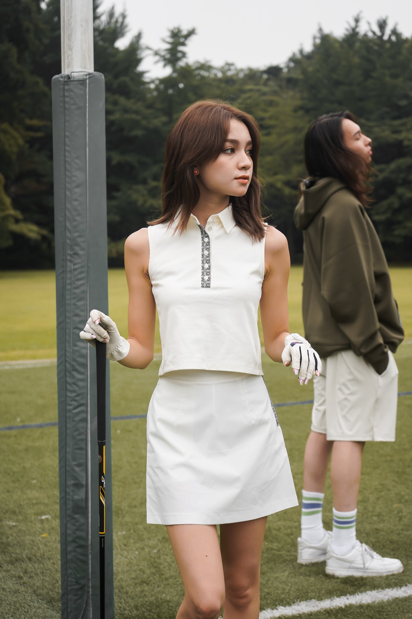 Golf Skirt White | RUFFLOG ラフロッグ