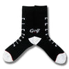 Golf Logo Socks Black