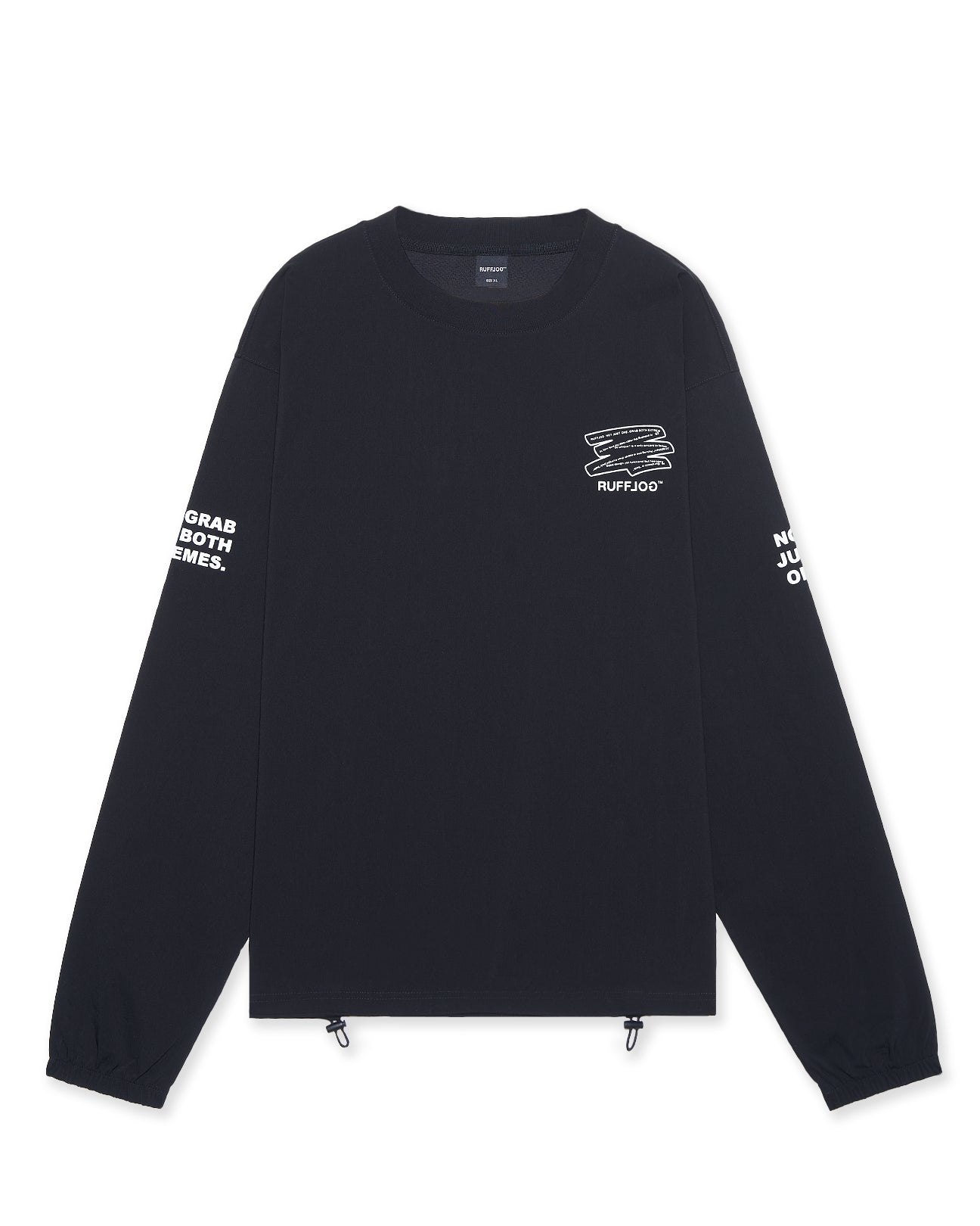 Tech Woven Fill-in Logo Golf Piste Black