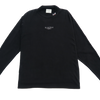 UNDER VOLT MOCK NECK L/S TEE BLACK