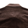 CORDUROY JACKET BROWN