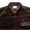 CORDUROY JACKET BROWN