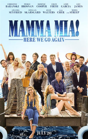 Mamma Mia! Here We Go Again.  Movie