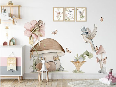 Fairy Tale Inspired Themed Baby Nursery Room