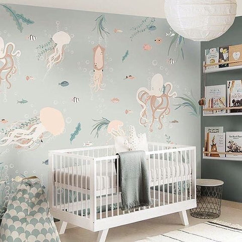 Under the Sea Inspired Themed Baby Nursery Room