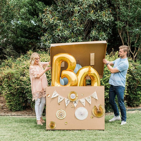 Balloon Pregnancy Gender Reveal