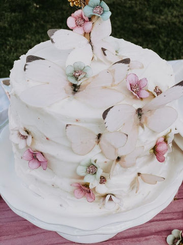Enchanted Garden Baby Shower Cake