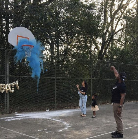 Basketball Sports Pregnancy Gender Reveal