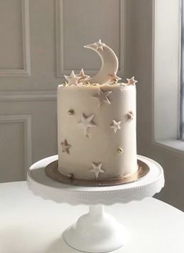 Twinkle Twinkle Little Star Baby Shower Cake