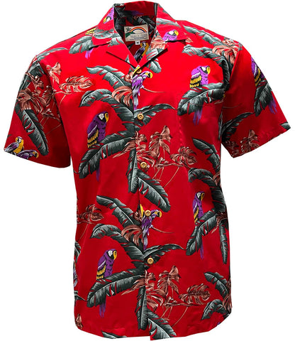 Paradise Found Jungle Bird (cotton) Magnum PI Aloha Shirt