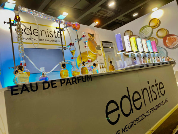 Edeniste's stand at Esxence 2024 in Milan