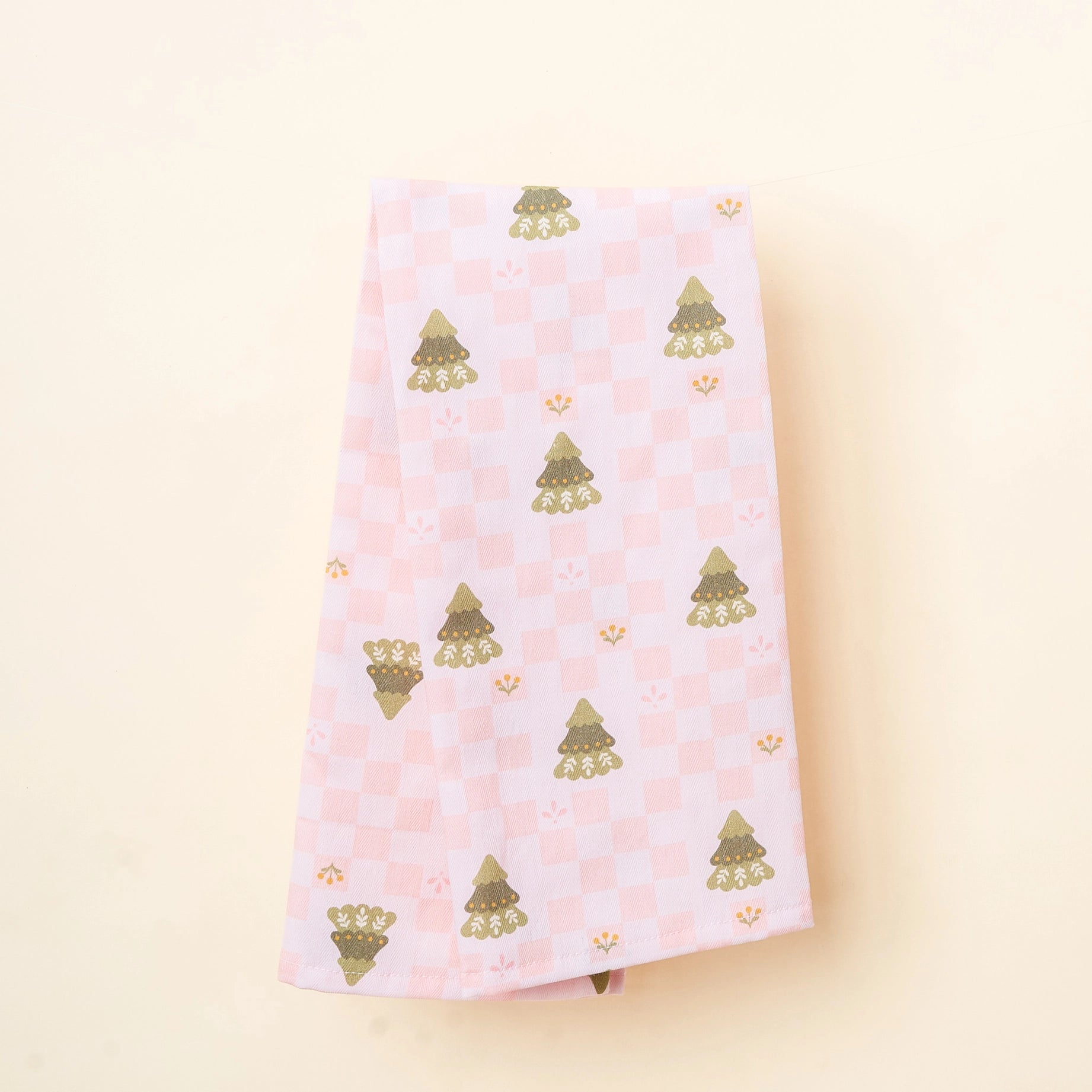 Countryside Christmas Tea Towel