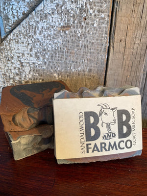Goat Milk Bar Soap | Sandalwood - The Mirrored Past - Best Bar Soap