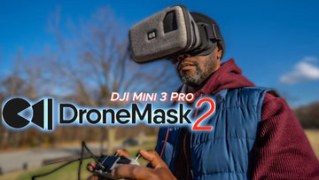 Man operating the DroneMask 2