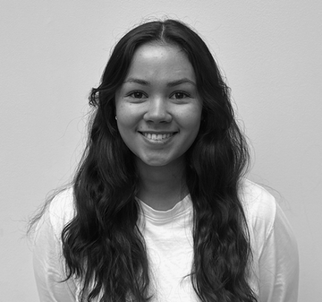 Black and white head shot of Sandra, the customer success manager for DroneMask.