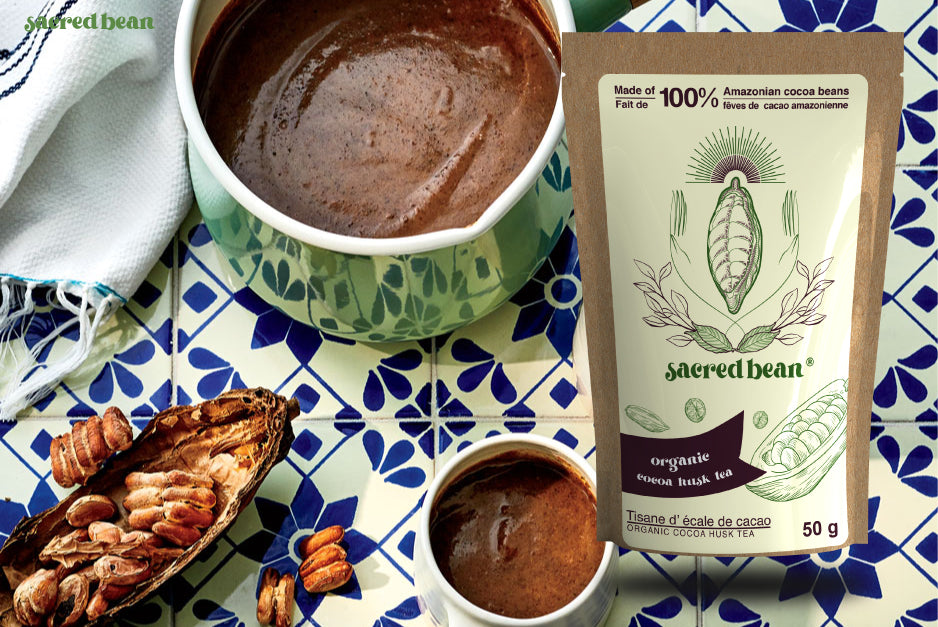 Atole de Cáscara de Cacao – Sacred bean