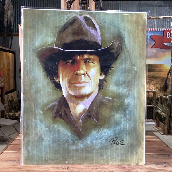 Charles Bronson Color Print by Roe – Ben Johnson Cowboy Museum