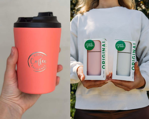 Fressko and Frank Green - Eco-friendly travel coffee cups in stylish colours