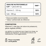 Tableau VNR et composition Iode Iodure de potassium Exelis