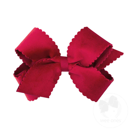 Rachel Riley Pink Satin Ribbon Hairbow